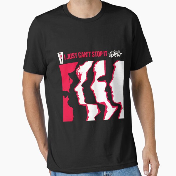Item preview, The English Beat - I Just Can't Stop It (British 2-Tone Ska) Version 2, Transparent black designed and sold by TheSmartChicken.