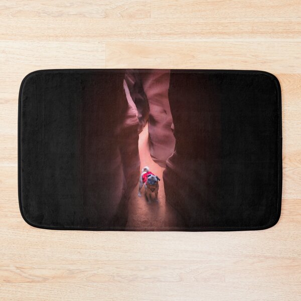 Item preview, Pug Diet Pays Off In Slot Canyon designed and sold by pugventurephoto.