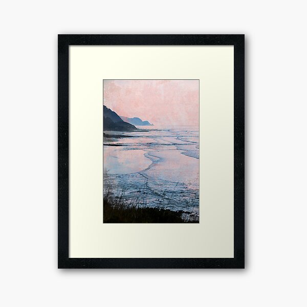 silver and shadow Framed Art Print