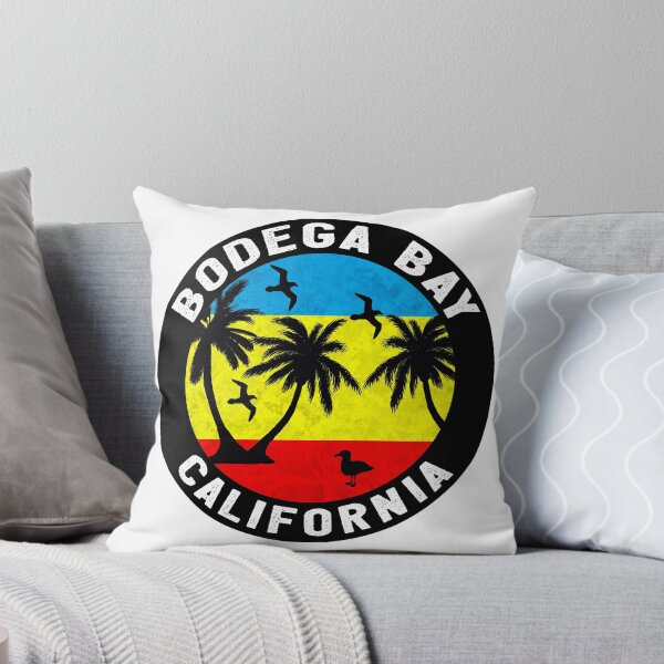 Item preview, Bodega Bay California Palms Birds Seagulls Beach designed and sold by DESTINATIONS DECAL.