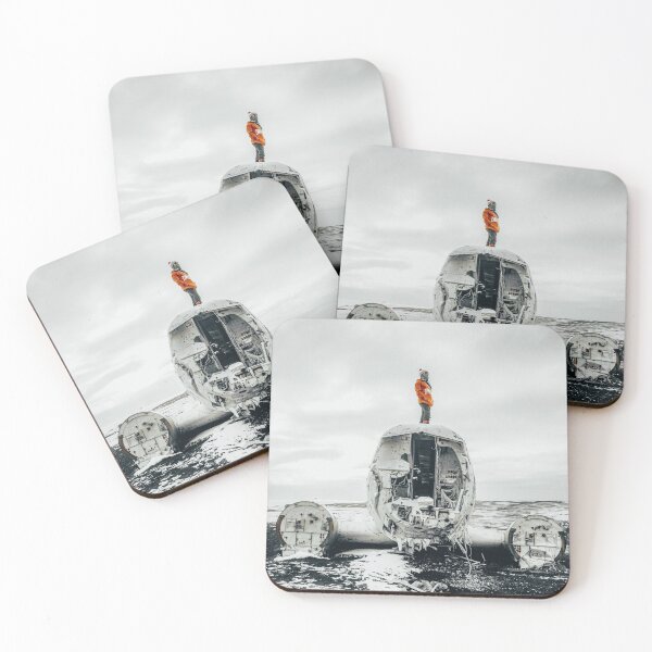 Item preview, Standing on Top of Abandoned Plane Wreck - 4x5 designed and sold by Braden Saba.