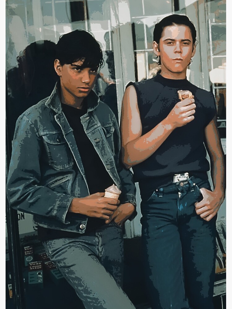 The Outsiders Greaser Greasers Pony Boy Ponyboy Curtis C Thomas Howell Stay Gold Do It For Johnny Johnny Cade Ralph Macchio Karate Kid Postcard By Bernieelston Redbubble