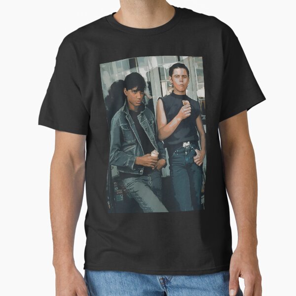 Aperçu de l'œuvre The Outsiders, Graisseur, Graisseur, Pony Boy, Ponyboy Curtis, C Thomas Howell, Restez Or, Faites-le pour Johnny, Johnny Cade, Ralph Macchio, Karaté Kid créée et vendue par bernieelston.