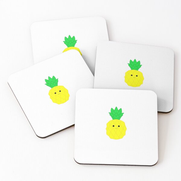 Item preview, Cute Happy Pineapple designed and sold by SirenDragon.
