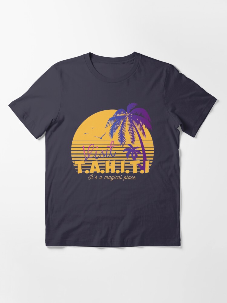 Alternate view of Magical Tahiti AOS Sheild Essential T-Shirt