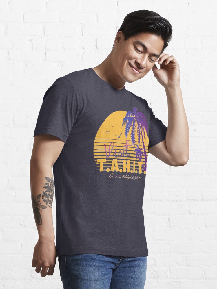 Alternate view of Magical Tahiti AOS Sheild Essential T-Shirt