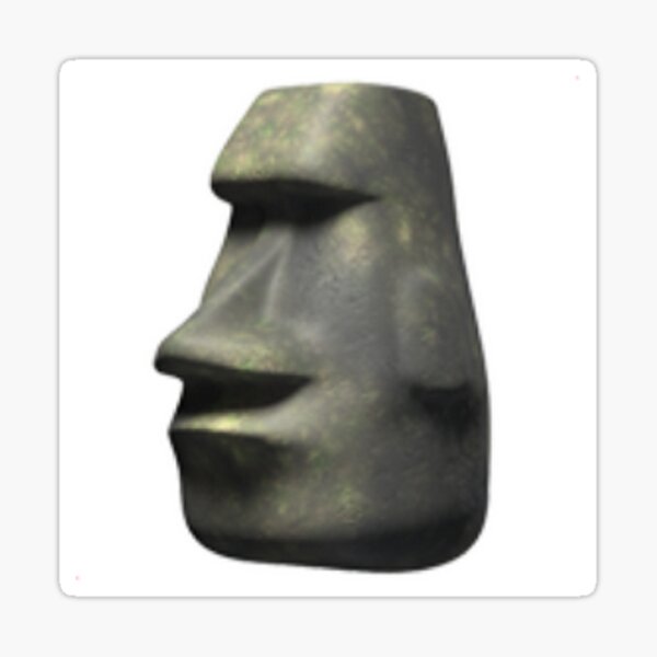 Moai Emoji Sticker - Moai Emoji - Discover & Share GIFs