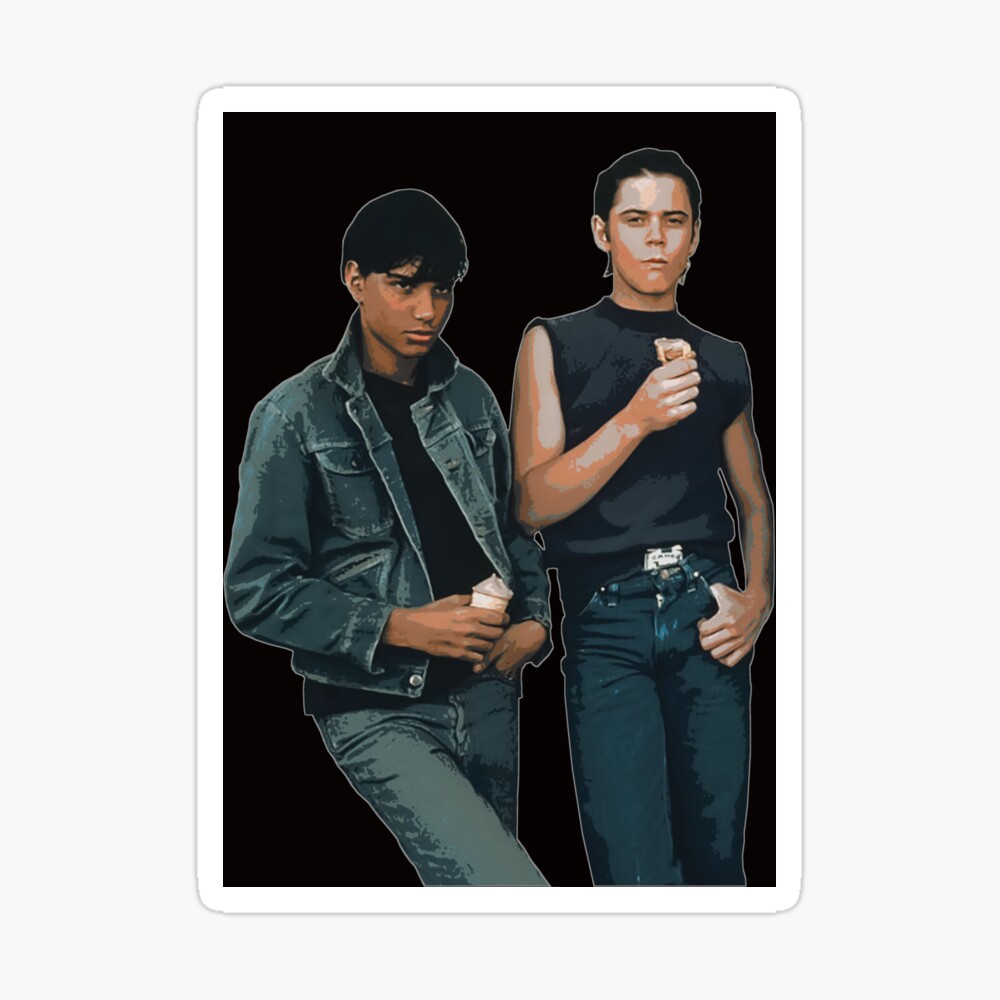 The Outsiders Greaser Greasers Pony Boy Ponyboy Curtis C Thomas Howell Stay Gold Do It For Johnny Johnny Cade Ralph Macchio Karate Kid Greeting Card By Bernieelston Redbubble