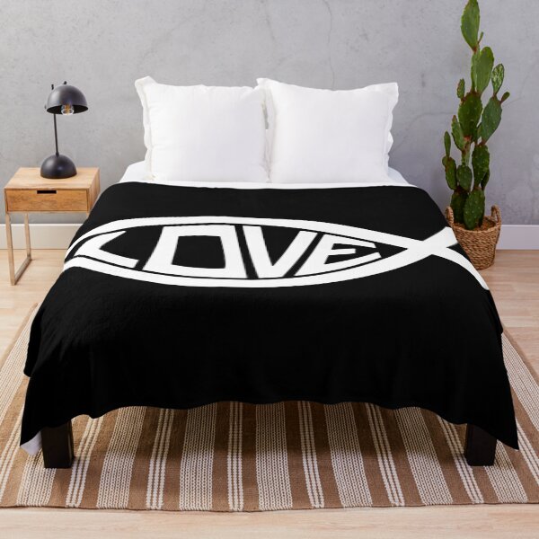 Item preview, Ichthus Love Christian Fish Symbol designed and sold by hobrath.