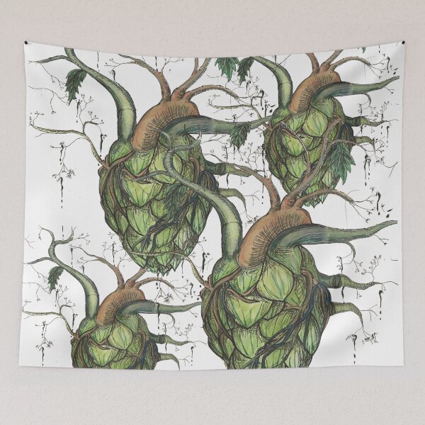 Item preview, Hops Heart designed and sold by Marie Jeffrey.