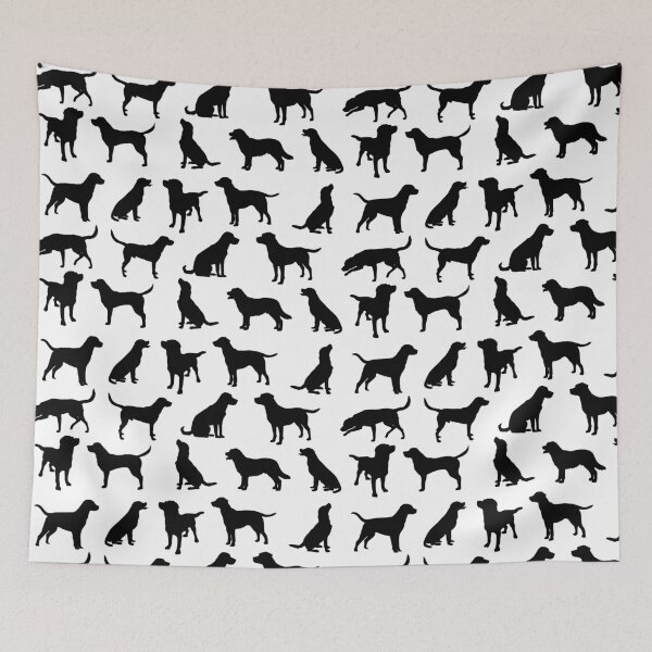 Item preview, Black dogs designed and sold by Joannie Vermette infographiste.