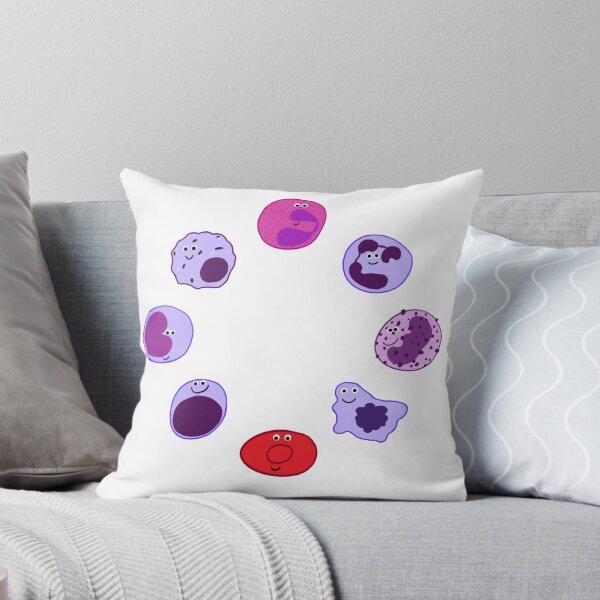 Item preview, Smiley Blood Cells designed and sold by starrypanda.