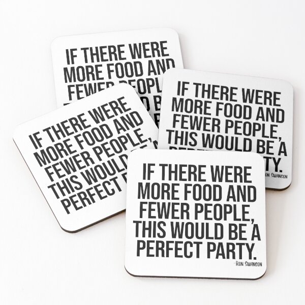 Item preview, Ron Swanson Party Quote designed and sold by WWROBEL SHOP.