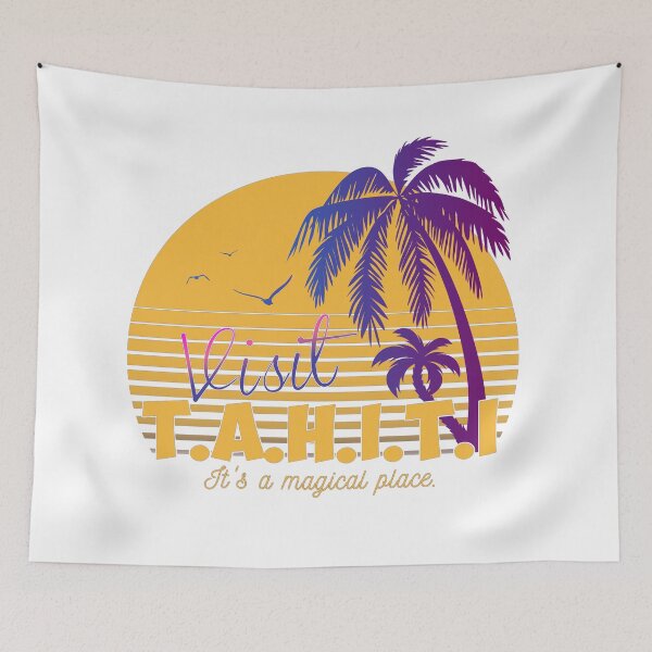 Item preview, Magical Tahiti AOS Sheild designed and sold by ActiveNerd.