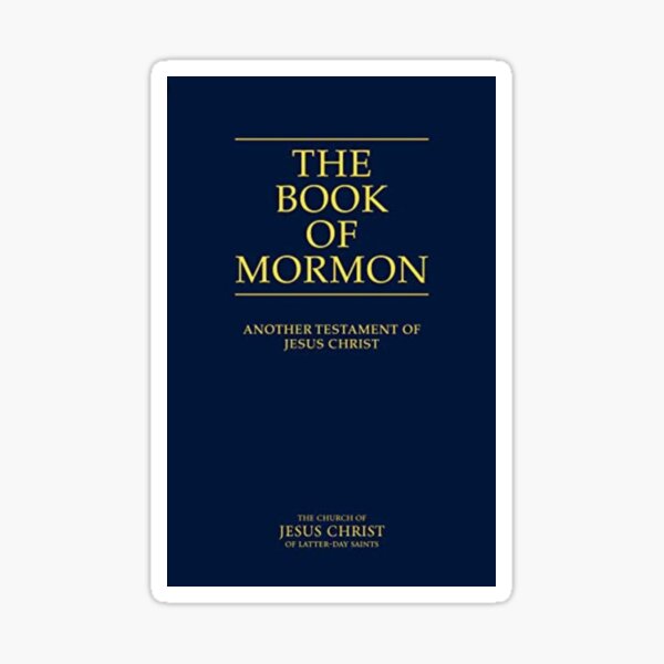 Item preview, The Book of Mormon designed and sold by Yellidc.