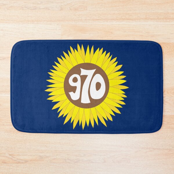Item preview, Hand Drawn Colorado Sunflower 970 Area Code designed and sold by itsrturn.