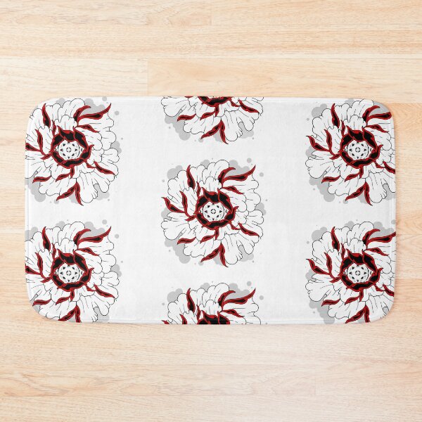 Item preview, Old School Tattoo Wild Peony designed and sold by SoulArtLove.