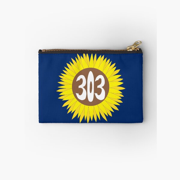 Item preview, Hand Drawn Colorado Sunflower 303 Area Code designed and sold by itsrturn.