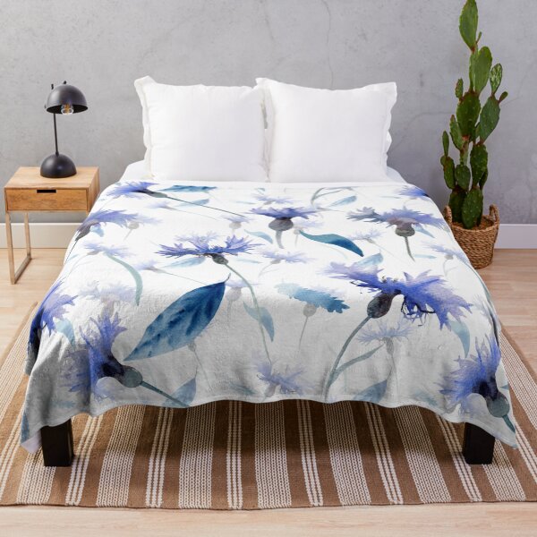 Item preview, Blue cornflowers designed and sold by Emma   Reznikova.