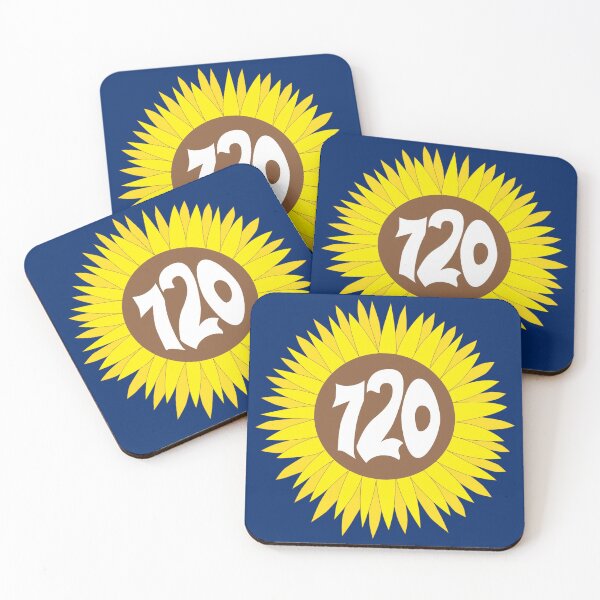Item preview, Hand Drawn Colorado Sunflower 720 Area Code designed and sold by itsrturn.