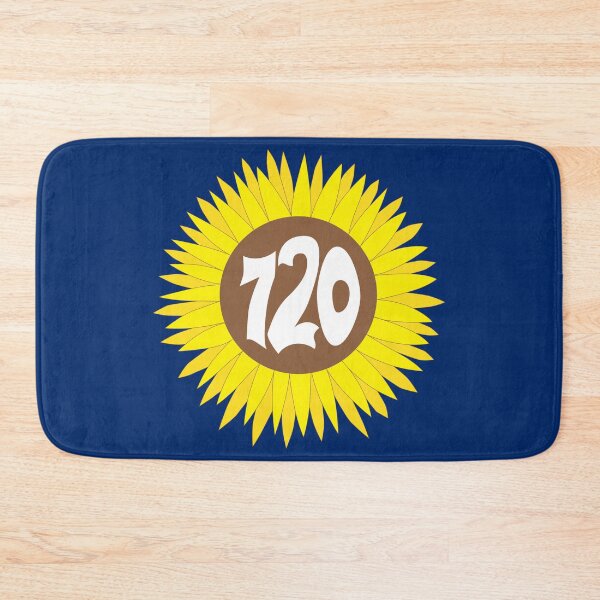 Item preview, Hand Drawn Colorado Sunflower 720 Area Code designed and sold by itsrturn.