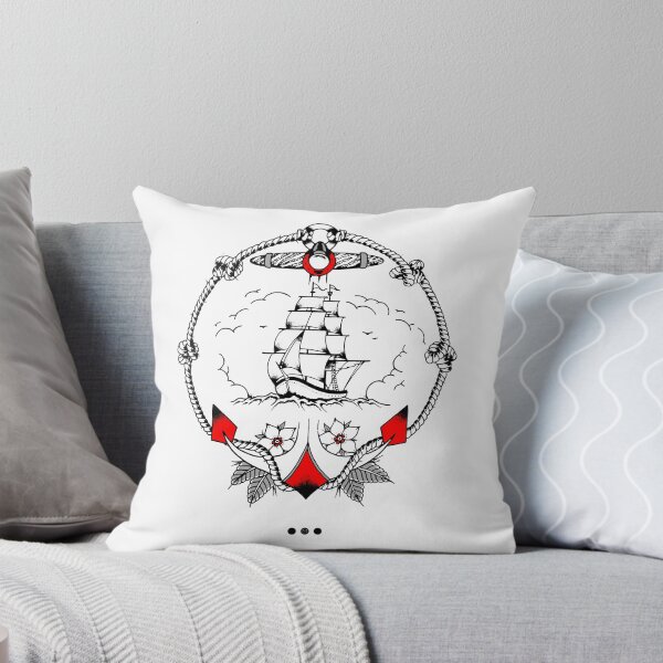 Item preview, Old School Tattoo Ship designed and sold by SoulArtLove.