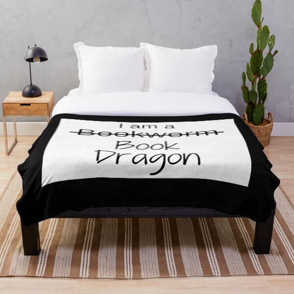 Item preview, Not Bookworm a Book Dragon designed and sold by silvermoonbeam.