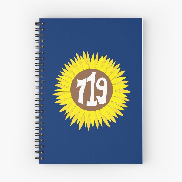 Item preview, Hand Drawn Colorado Sunflower 719 Area Code designed and sold by itsrturn.