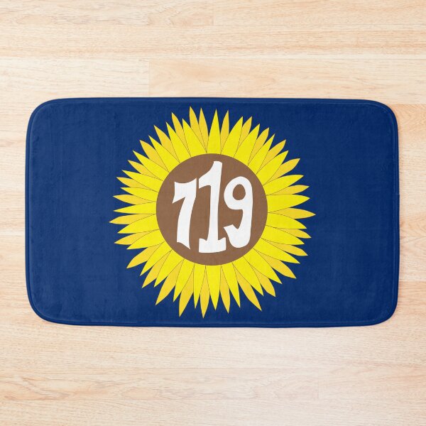 Item preview, Hand Drawn Colorado Sunflower 719 Area Code designed and sold by itsrturn.
