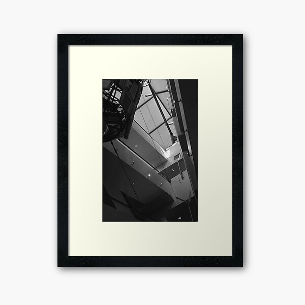 Hollywood CA. Kodak Theater Abstract Framed Art Print
