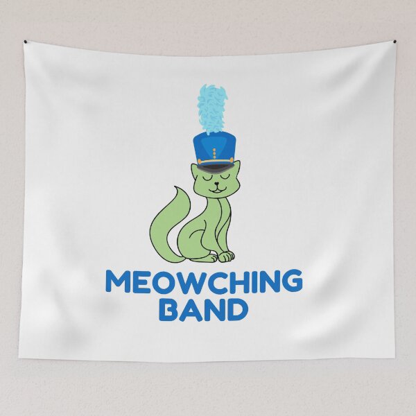 Artikelvorschau, Meowching Band - # 4 entworfen und verkauft von BandMomDesigns.