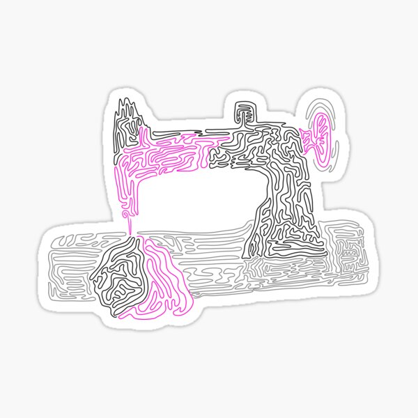 Sewing Machine Sticker for Sale by MarthaLouise