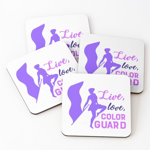 Item preview, Live, Love, Color Guard designed and sold by BandMomDesigns.