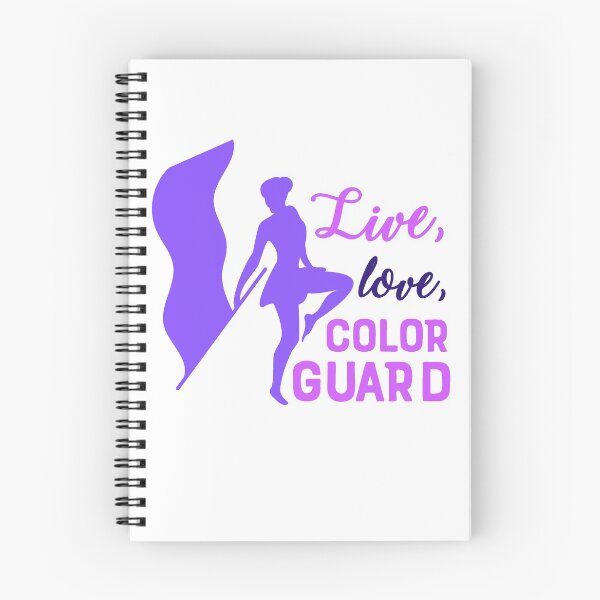 Aperçu de l'œuvre Live, Love, Color Guard créée et vendue par BandMomDesigns.
