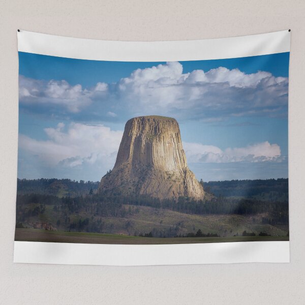 Item preview, First View of Devils Tower Wyoming designed and sold by PhotoArt by Joan Carroll.