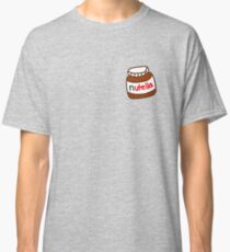 Camiseta clásica Lindo patrón Tumblr Nutella