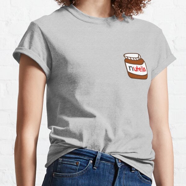 nutella print t shirt