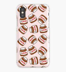 Cute Tumblr Nutella Pattern iPhone Case