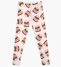 Cute Tumblr Nutella Pattern Leggings
