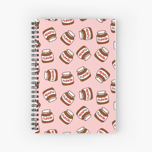 Motif mignon de Nutella Tumblr Cahier à spirale