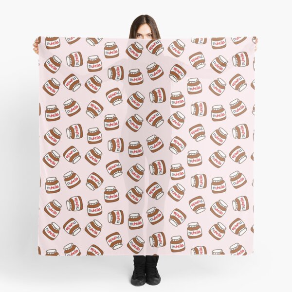 Cute Tumblr Nutella Pattern Pañuelo