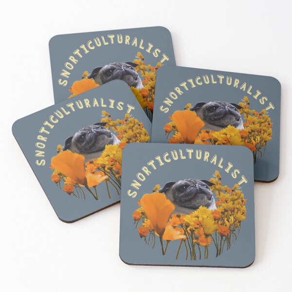 Item preview, Snorticulturalist: Gardening Pug With A Breathing Problem designed and sold by pugventurephoto.