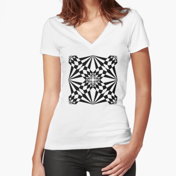 Fitted V-Neck T-Shirt