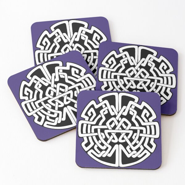 Item preview, Celtic Tribal Abstract Art | Celtic Maze Interlocking Puzzle designed and sold by DesignsbyZazz.