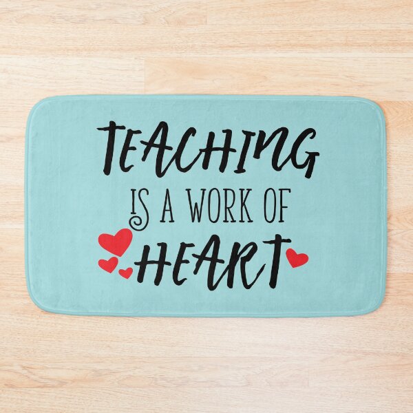 Item preview, Teaching is a work of heart great for Teachers, Professors, Instructors or any one who loves to teach designed and sold by rosiec413.