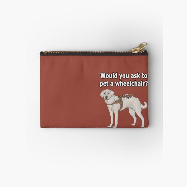 Item preview, Don't Pet My Medical Equipment - Yellow Lab Service Dog designed and sold by Caitlyn Cooper.