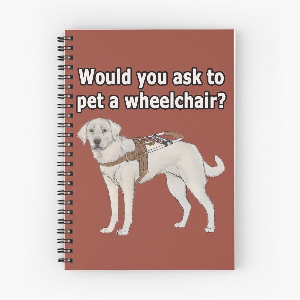 Item preview, Don't Pet My Medical Equipment - Yellow Lab Service Dog designed and sold by Caitlyn Cooper.