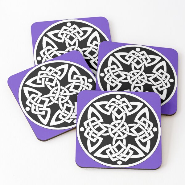 Item preview, Celtic Knot Abstract Interlocking Puzzle Art Design designed and sold by DesignsbyZazz.