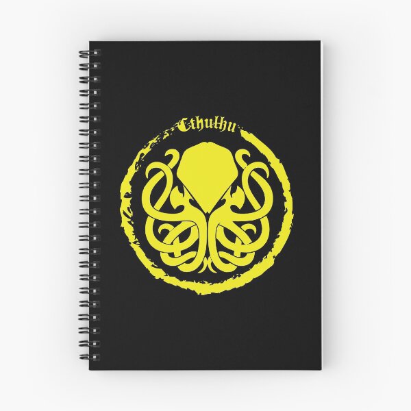 Artikelvorschau, Cthulhu gelbes Logo entworfen und verkauft von Milena93.