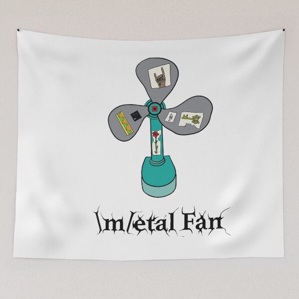 Item preview, Metal Fan designed and sold by KayCDesigns.